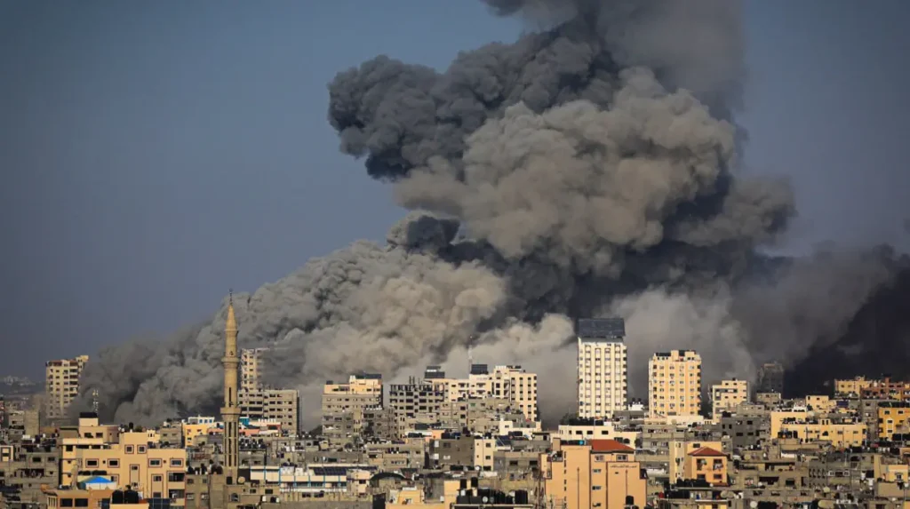lsrael drops 6000 bombs on Gaza in 6 days