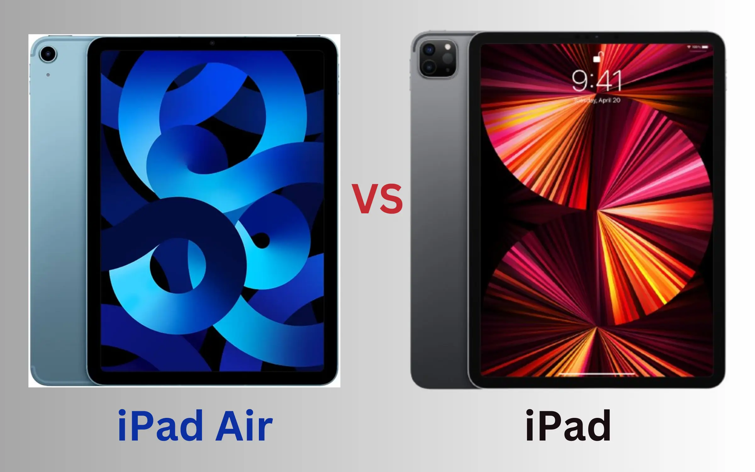 iPad air と iPad の 違い